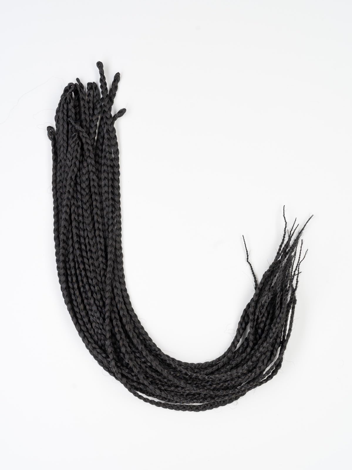 DreadLab - Box Braids Pre-Looped Senegalese Twists Single Ended (24"/ 60cm) (#1 Black)
