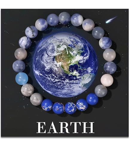 Amazon.com: PWMENLK Friendship Bracelets,Couples Solar System 