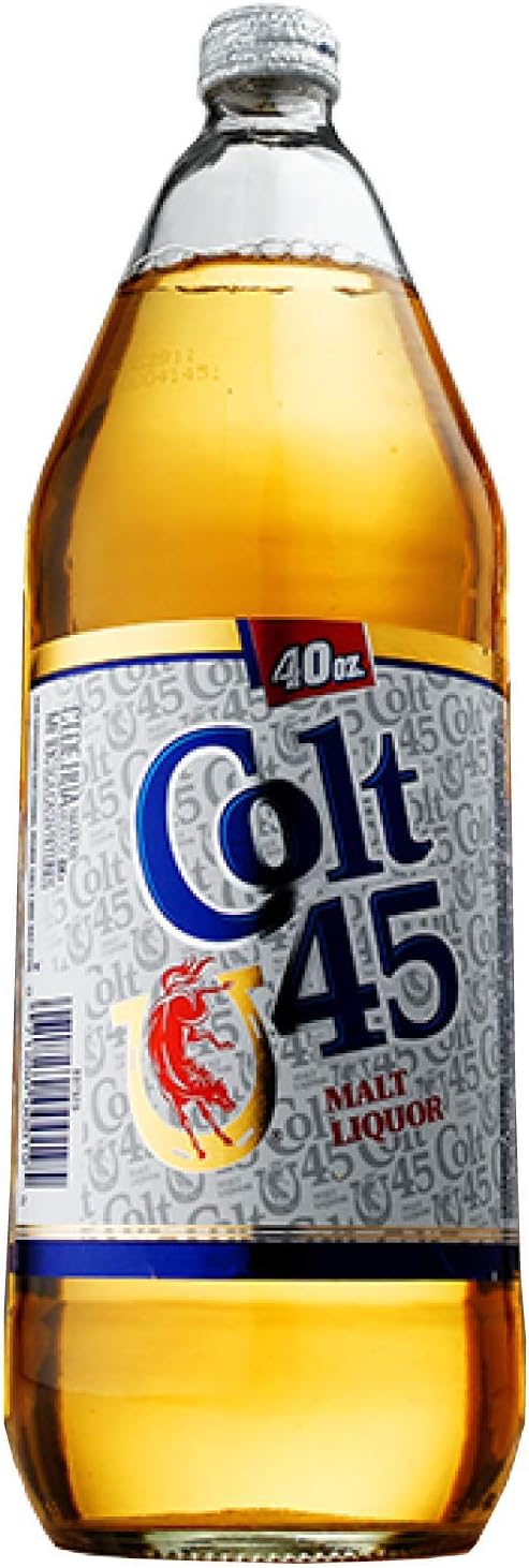 Colt 45 Malt Liquor 40 Oz 1 18 Liter Flasche Amazon De Bier Wein Spirituosen