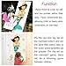 Aytai Pin The Tail on The Mermaid Party Game for Kids, Under The Sea Party Games, Mermaid Party Games with 14Pcs Tail Ornaments for Kids Birthday Decorations, Mermaid Games Supplies