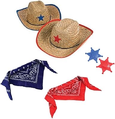 cowboys hat and scarf set