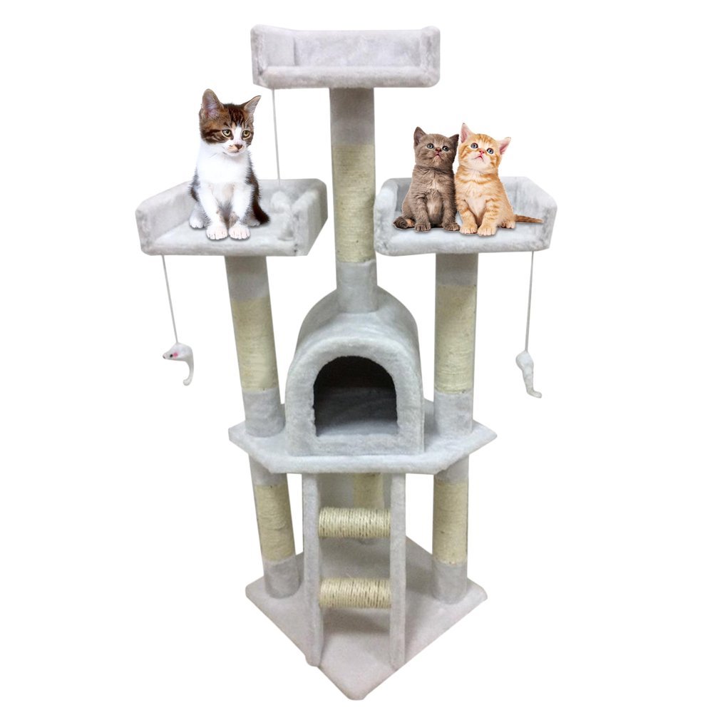 Buy Hongyans Cat Play Towers & Trees Station Pet Scratch Poles