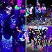 Onforu 15W LED Black Light Bulbs, A19 E26 120W Equivalent Blacklight Bulb for Glow in The Dark, Halloween Lights, 120V, Level 385-400nm, Blacklight Party, Body Paint, Fluorescent Poster