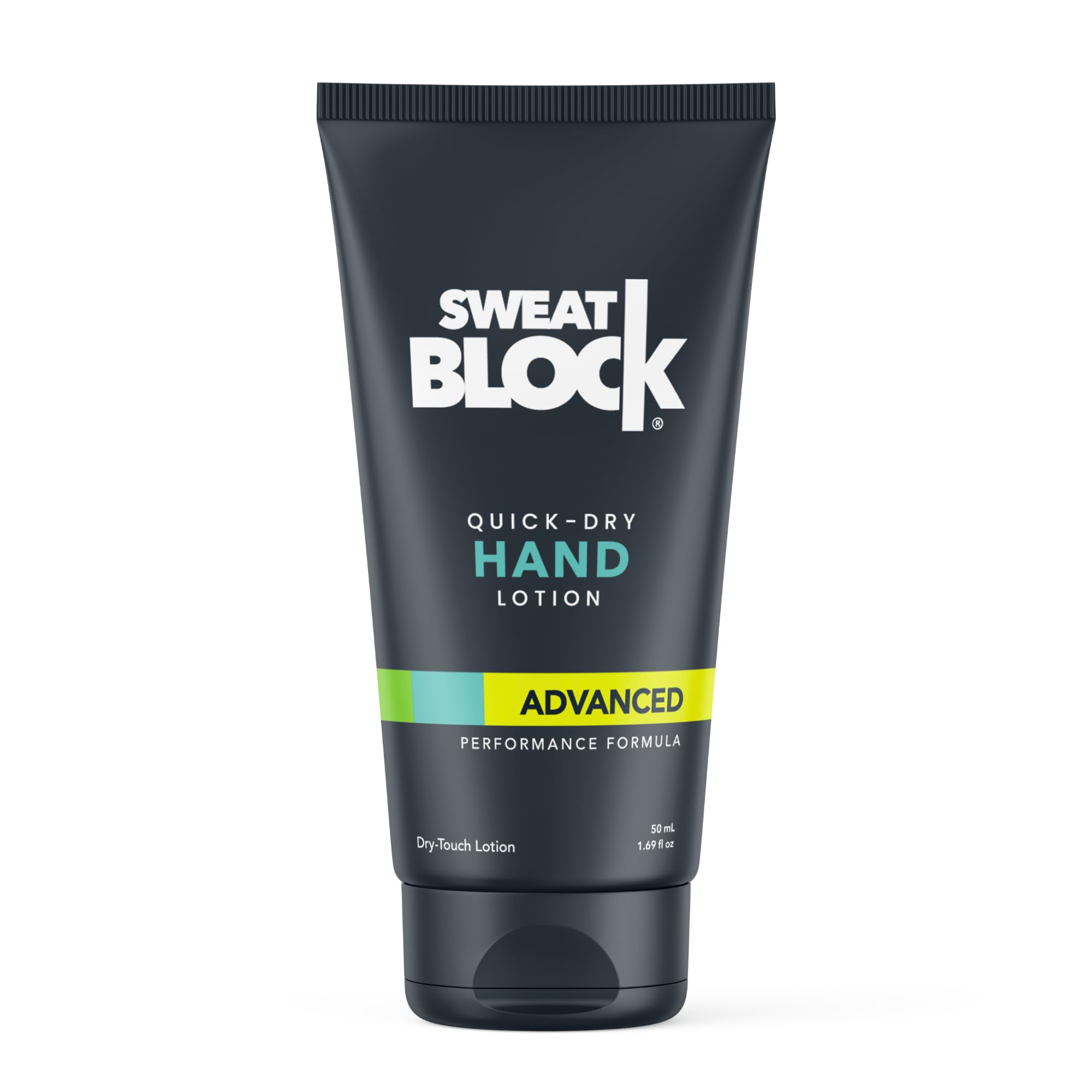SweatBlock Antiperspirant Hand Lotion for Sweaty Palms 1.69 fl oz Travel Size Quick-Dry Hyperhidrosis Treatment for Men and Women Non-Irritating Dermatologist Tested Formula for Daily Confidence