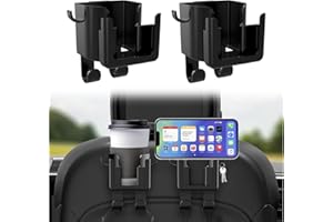 WEZCHUGHAOL 2PCS Cup Holder for Car, 3 in 1 Cup Holder, Multifunctional Car Cup Holder Multi Functional Hook, Car Cup Holder,