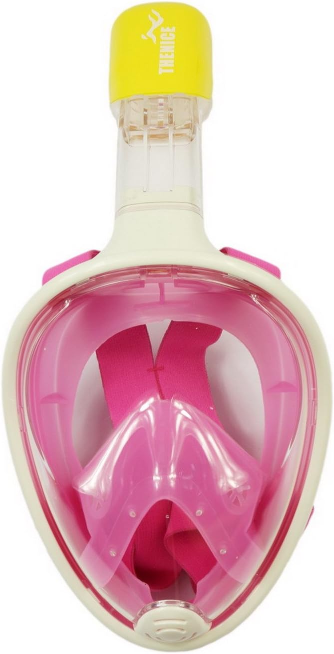 Thenice Surface Snorkel Scuba Set Sports Snorkeling Mask (Pink)