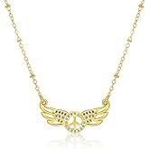 MUNORIAY Peace Sign Hippie Necklace: Peace Symbol Diamond Wings Charm Pendant Necklaces Boho Jewelry 1960s 1970s Hippie Accessories Costume for Women Men