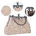Bagood Women's Vintage Style Beaded And Sequined Evening Bag Wedding Party Handbag Clutch Purse