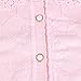 XIAOHAWANG Knitted Baby Girls Cardigan Toddler Button Sweaters (6 Monthes, Pink)