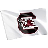 Desert Cactus University of South Carolina USC Flag - 3 x 5 Feet Fightin Gamecocks Banner, Indoor/Outdoor Durable Fabric, 100% Polyester Design (Design k)