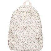 Kehpish Cotton Canvas Backpacks for Women Backpack Purse Fashion Casual Travel Daypack