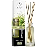 Lemongrass Oil Diffuser - Scented Reed Diffuser - Alcohol Free - Gift Set - Best for Aromatherapy - Room Air Freshener