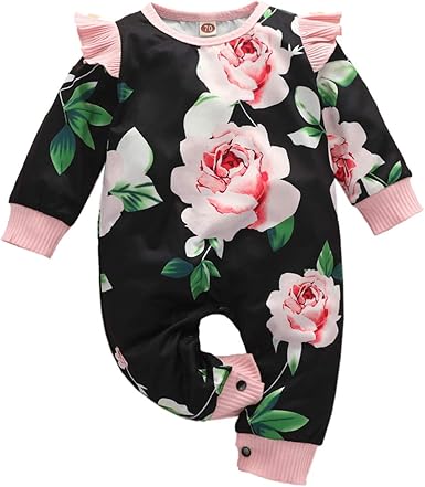 floral long sleeve jumpsuit