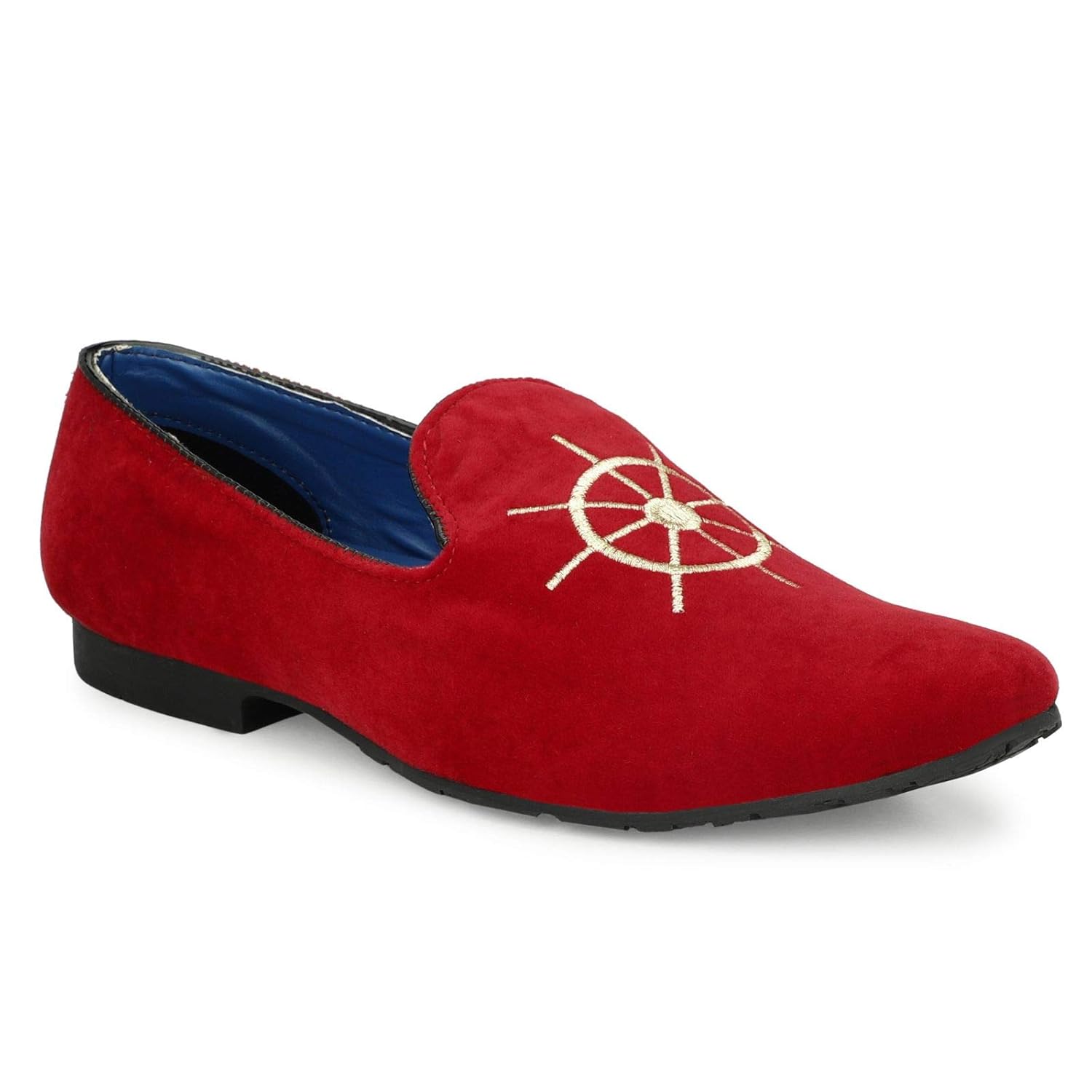 Buy Swin Mens Red Velvet Shoes for Party at Amazon.in