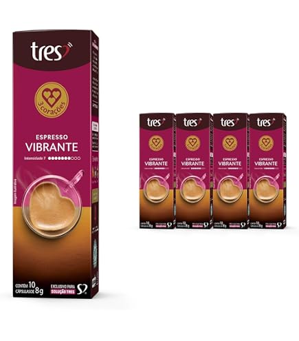 3 Corações Pack Cápsula de Cappuccino Classic TRES - 40 un