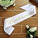 Paiji Bridesmaid Sashes Bachelor Party Favors Bridal Shower Decorations Hen Party supplies (6 Pcs)