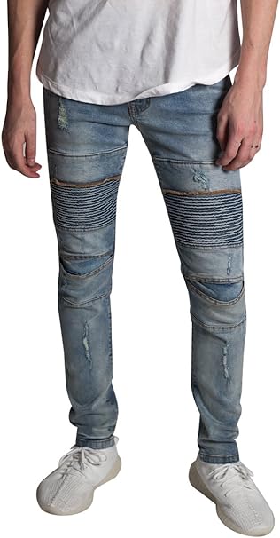 kdnk distressed moto jeans