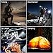 SHINE HAI Camping Lantern Flashlights, Collapsible LED Tent Lights Battery Powered lamp for Outdoor Emergency Hiking Hurricane Outages Storms Backpacking 4-pack (Batteries are Not Included)