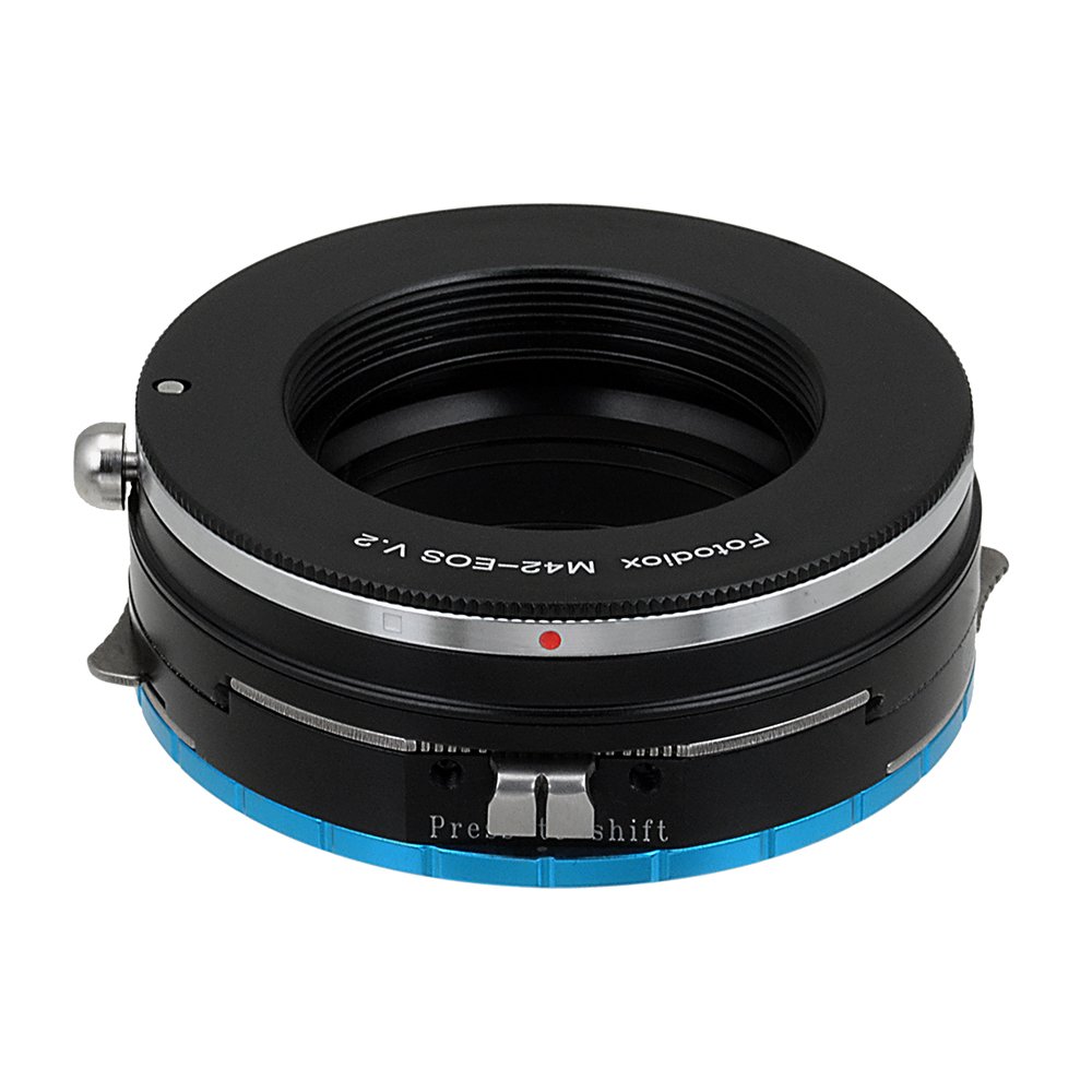 Fotodiox Pro Lens Mount Shift Adapter - M42 Screw Mount SLR Lens to Fujifilm X-Series Mirrorless Camera Body