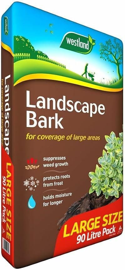 SuperGift Landscape Bark 90L Root Insulation All-Weather Protection