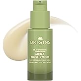 Origins Mega-Mushroom Dark Spot Serum | Reduces Visible Hyperpigmentation & Post-Acne Marks | With Vitamin C & Reishi Mushroom, 1 Fl Oz