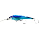 Nomad Design DTX Minnow with Patented Autotune System - Distressed Baitfish Swimming Action, BKK Diablo