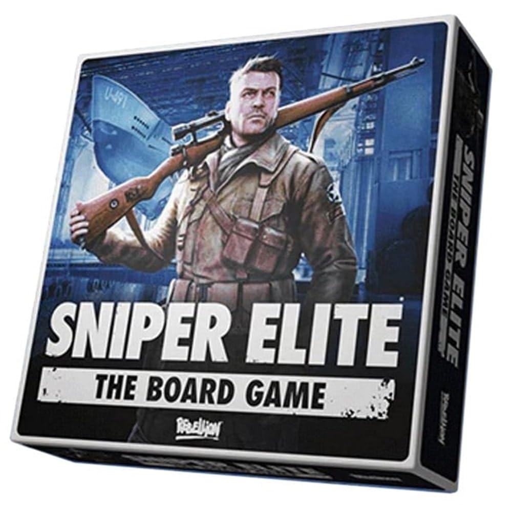 Rebellion Unplugged | Sniper Elite: The Board Game | Board Game | Ages 16+ | 1-4 Players | 40-70 Minutes Playing Time