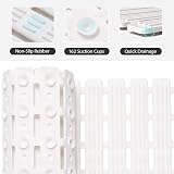 XIYUNTE Shower Mat Non Slip Anti Mould 68x40cm Cut to Size White view 3