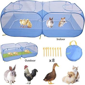 pop up rabbit pen