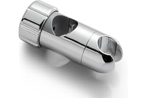 OFFO ADA Shower Head Holder, Adjustable 1.18-1.26 in(30-32 mm) Hand Shower Bracket for Handicap Grab Bar, Detachable Slider C