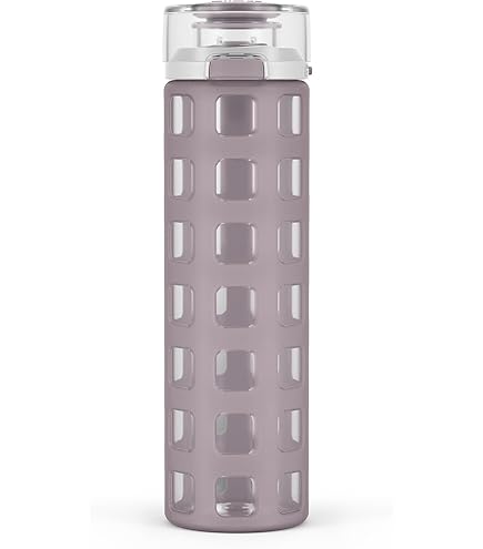 Amazon.com : Ello Syndicate 20oz Reusable Glass Water Bottle with