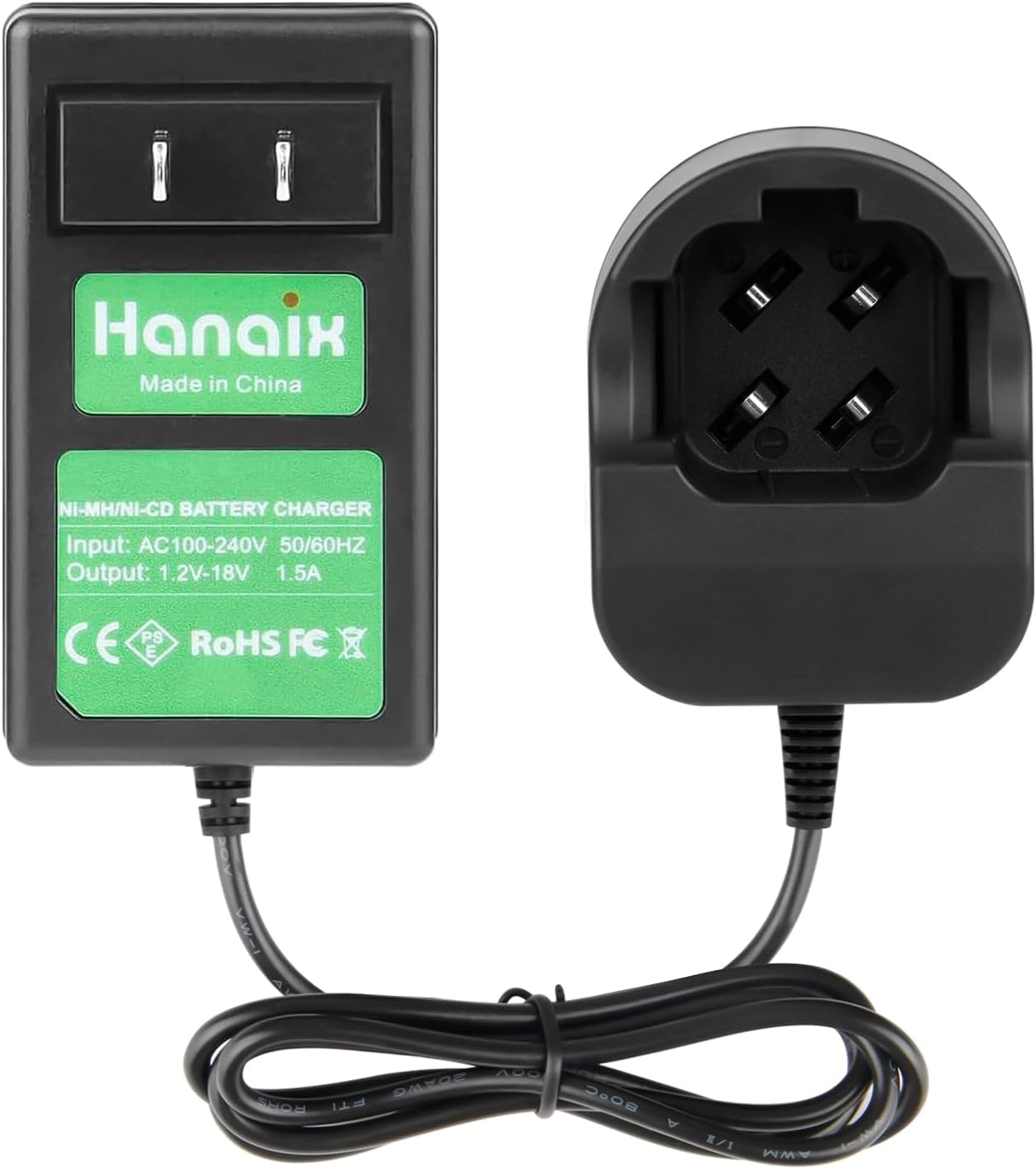 Photo 1 of Hanaix 7.2V Max Ni-MH Charger Fit for Dremel 7700-01 7700-02 and Compatible with Dremel Battery 5000 755-01 757-01 7300 New