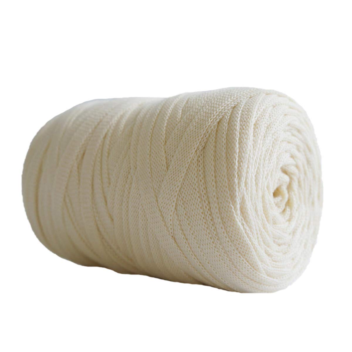 1PCS 250g 8.1oz Soild Color Fancy Yarns DIY Knitting Crochet Yarn Pet Cave Basket Crochet Bag Fabric Yarn Bag Handbag Carpet Cushion Cotton Cloth T-Shirt Yarn