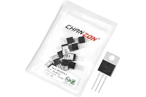 Chanzon IRLB8721 TO-220AB NMOS MOS N-Channel Power MOSFET Transistor, for Electronic Devices (Pack of 10pcs)