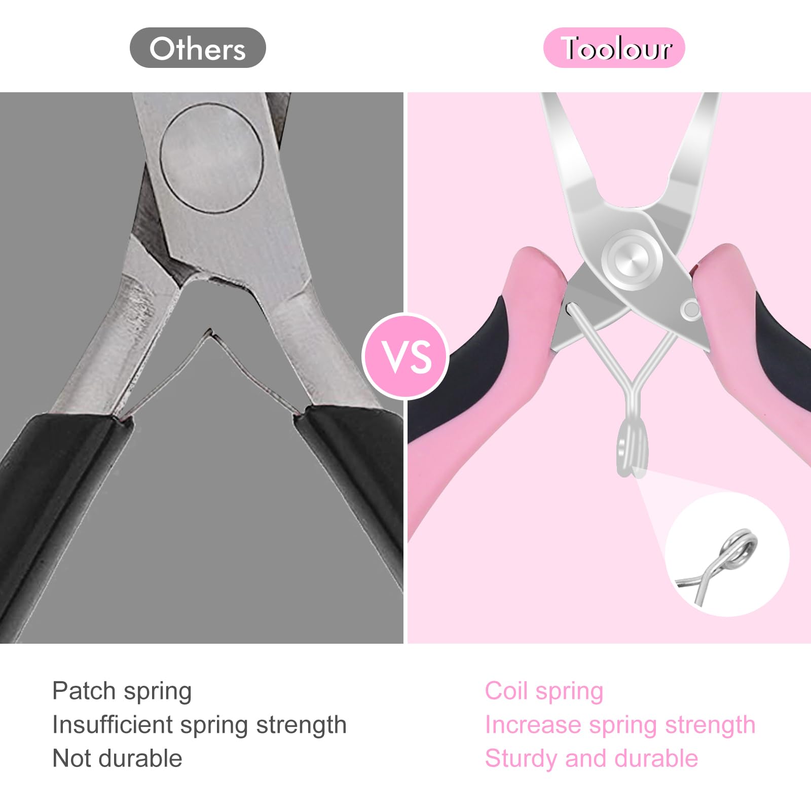 Toolour Jewelry Pliers Set Jeweler Making Tools for Adults,11pcs Professional Jewelry Pliers Tool Kit with Jewellery Making Supplies for DIY Beading Crafting Crimping Cutting Repair