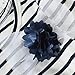 LittleSpring Toddler Girls Long Sleeve Dress Lace Stripe Dress Navy Blue 4T