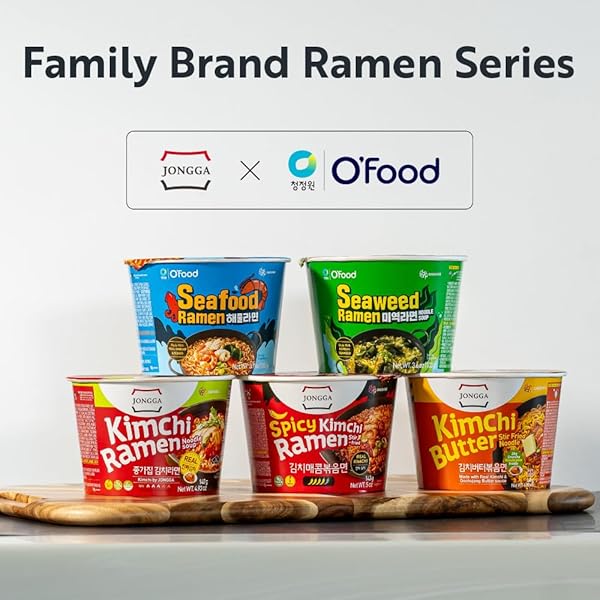 JONGGA KIMCHI RAMEN WITH REAL KIMCHI PACK OF 4, KOREAN INSTANT HOT AND SPICY KIMCHI NOODLE SOUP, AUTHENTIC SAVORY KOREAN KIMCHI RAMEN PACKS, QUICK AND CONVENIENT, READY IN 5 MINUTES