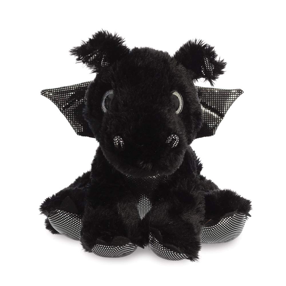 Aurora, 61017, Sparkle Tales, Onyx Dragon, 12In, Soft Toy, Black