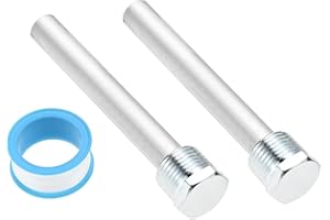 Teengse 2 Pack RV Water Heater Anode Rods, 4.5" L X 1/2" NPT Replacement for Atwood Dometic Water Heater/Suburban 11553, Last