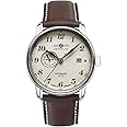 Zeppelin LZ127 GRAF Series Men's Watch with Leather Strap Automatic 24 Hours Date 8668