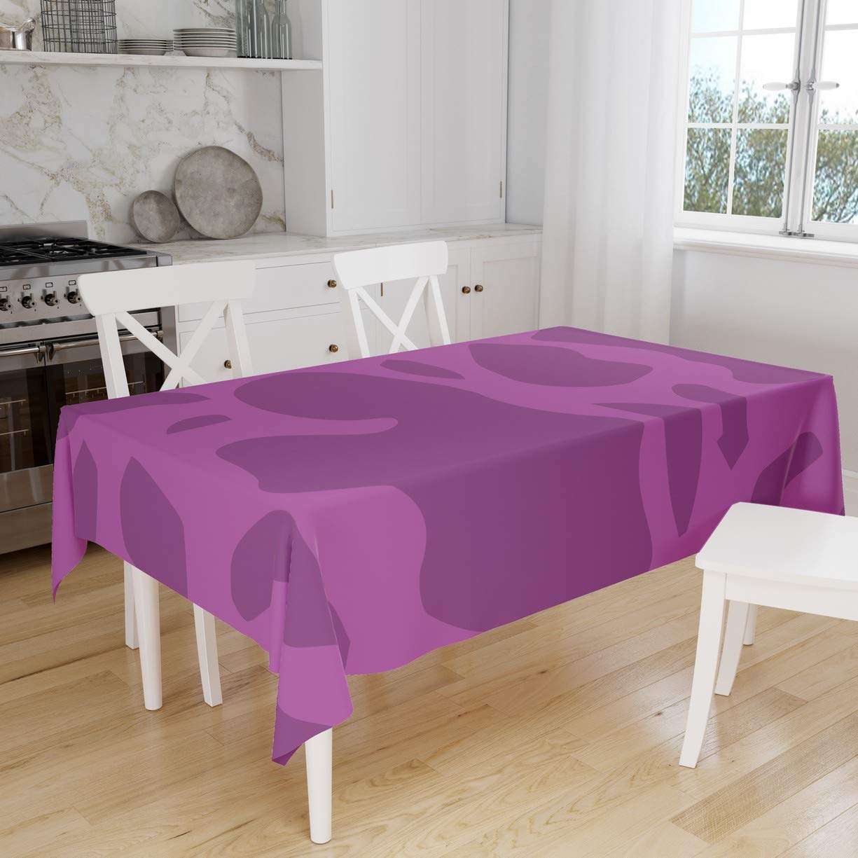 Bonamaison Kitchen Decoration, Tablecloth, 140cm x 160cm - Designed and Manufactured in Turkey