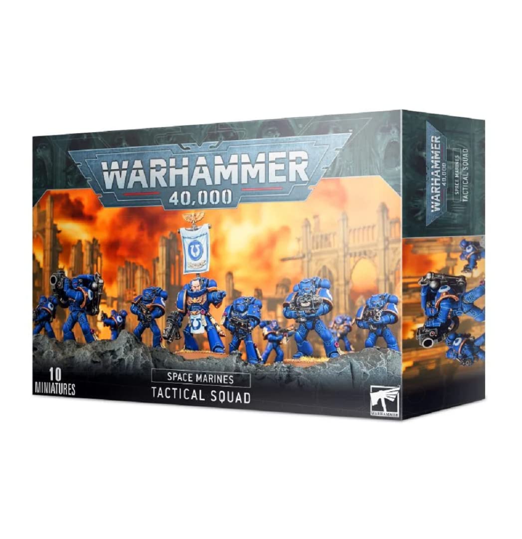 Games Workshop Warhammer 40000 Space Marine Tactical Squad Warhammer 40K