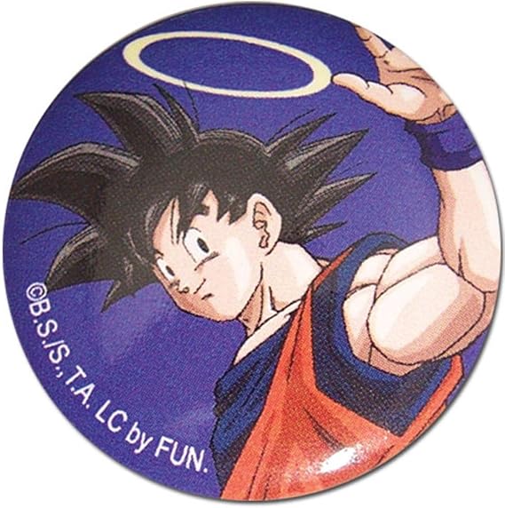 Dragon Ball Z Goku with Halo Button