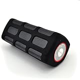 Portable Bluetooth Speaker By Eineo. Wireless, Waterproof 2-in-1 Speaker with PowerBank for Phone Charging. Built-in Mic for Phone Calls. Works with iPhone iPad Android and Other Smart Devices.