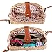 Crossbody Straw Bag, JOSEKO Womens Straw Handbag Shoulder Bag for Beach Travel and Everyday Use Light Brown 8.07