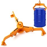 Otoolling 1pcs Open &amp; Closed Head Drum Lifter 1600 lb Capacity, Lifter for 30-55 Gallon Barrel Steel Plastic Drums