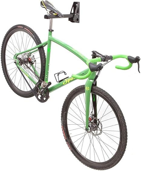 Amazon Co Jp 自転車ラック 壁取り付け自転車収納スタンド 50ポンド ガレージや家庭用の屋内自転車駐車場ラック ロードまたはマウンテン用自転車ホルダー スポーツ アウトドア