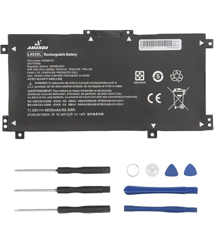 SS03XL 933321-855 Batterie pour HP EliteBook 730 735 740 745 830 840 846 G5, EliteBook 735 745 830 840 G6, ZBook 14U G5 G6, HSN-I13C-4 932823-421 933321-852 932823-1C1 HSTNN-LB8G HSN-113C-4 Batterie