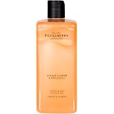 Pecksniff's Classic 750ml Shower Gel Ginger Flower &amp; Patchouli | Ginger Flower &amp; Patchouli moisturising shower gel, 750 ml/25.4 fl oz; handcrafted in England for rich daily lather