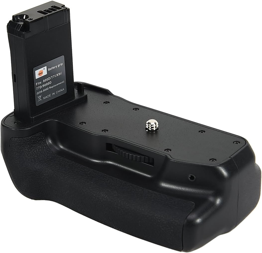 DSTE EOS-800D Battery Grip with 2x LP-E17 Battery and USB Charger for Canon EOS 800D T7i X9i 77D 9000D - Image 4